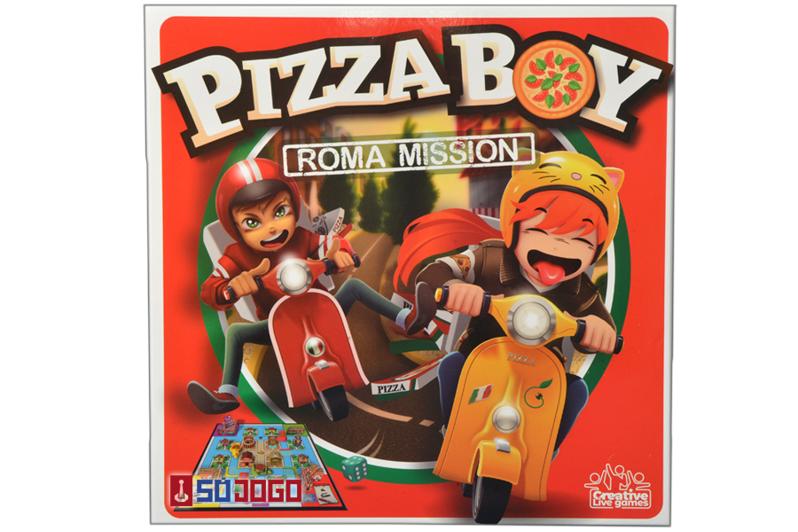 Pizza Boy - Jogo de Tabuleiro, Jogos Português